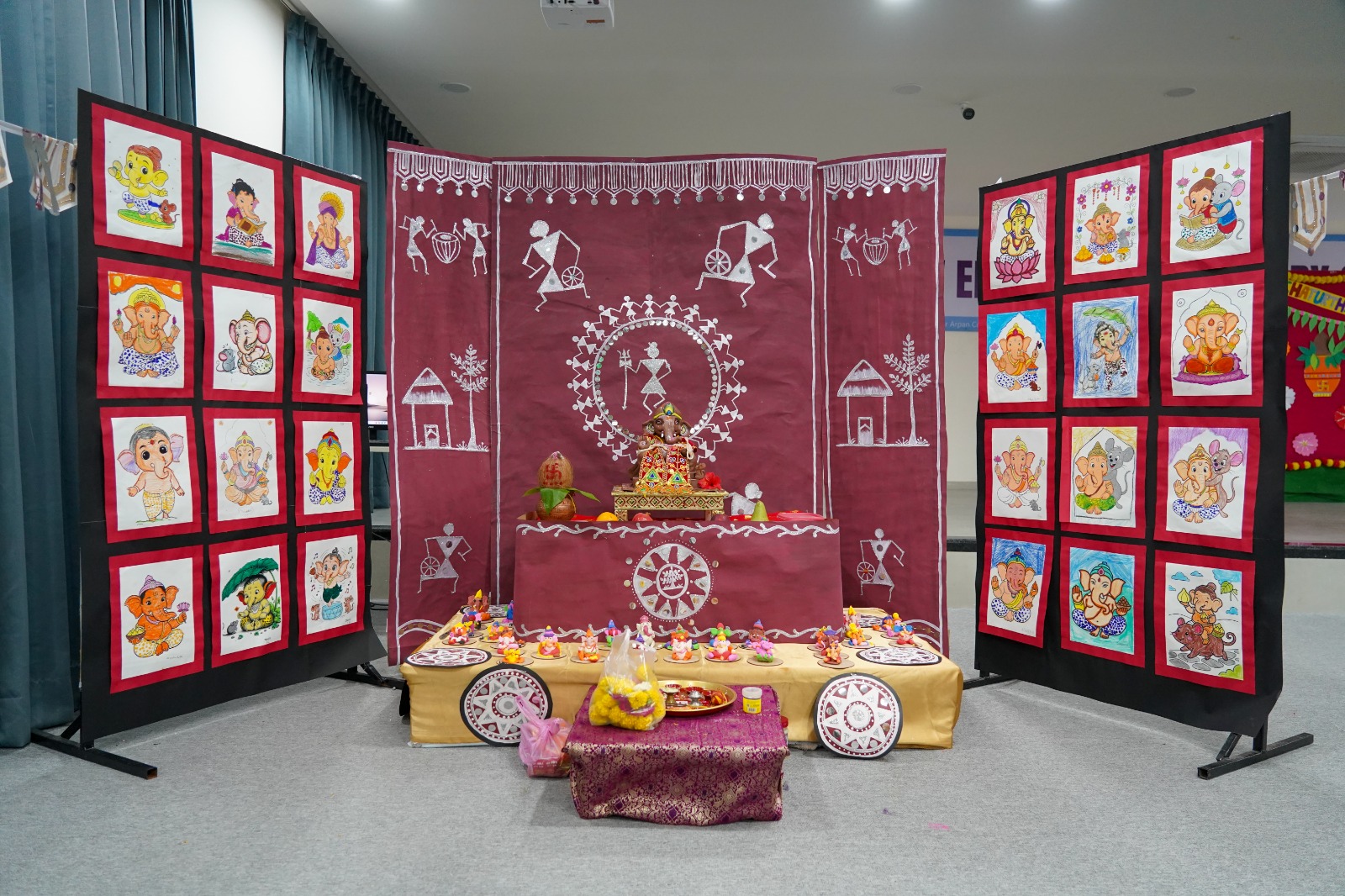 Ganapati Sthapana at NESSS